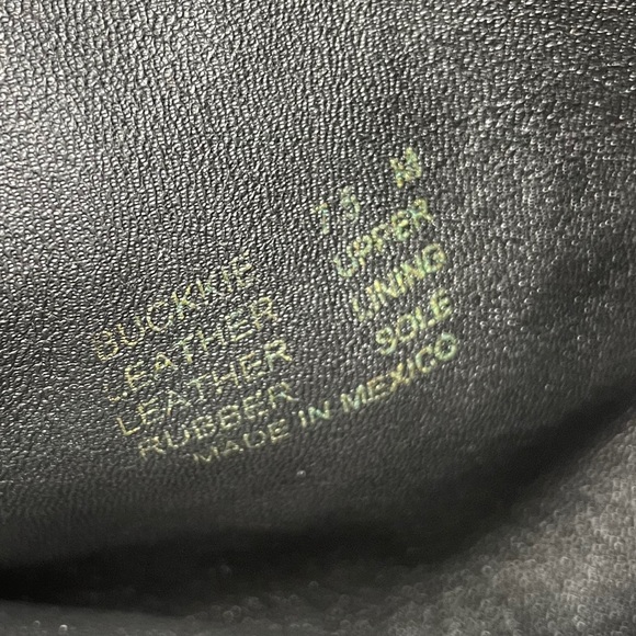 Steve Madden Buck/Buckkie Boots - Size 7.5 - Black - Picture 3 of 7